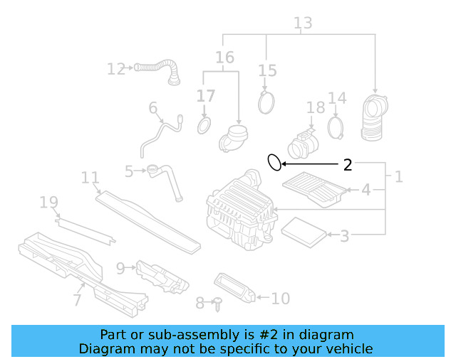 Air Mass Sensor Gasket WHT-006-727 - View 19