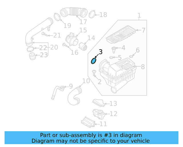 Air Mass Sensor Gasket WHT-006-727 - View 40