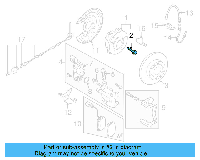 Axle Bolt WHT-005-437-A - View 97