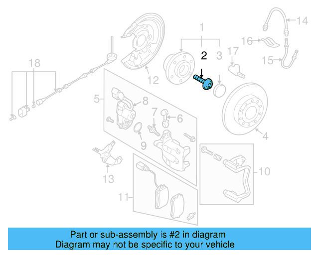 Bearing Assembly Bolt WHT-007-150 - View 68