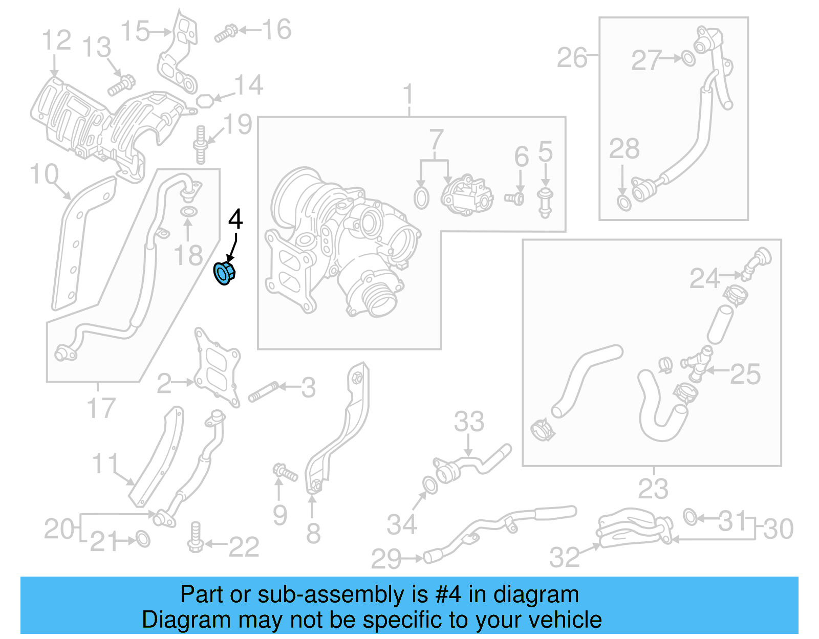 Turbocharger Lock Nut WHT-007-210 - View 12