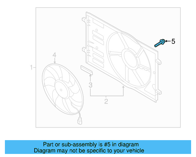 Fan & Motor Bolt WHT-007-235 - View 11
