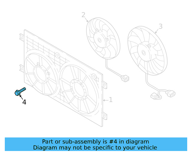 Fan & Motor Bolt WHT-007-235 - View 10