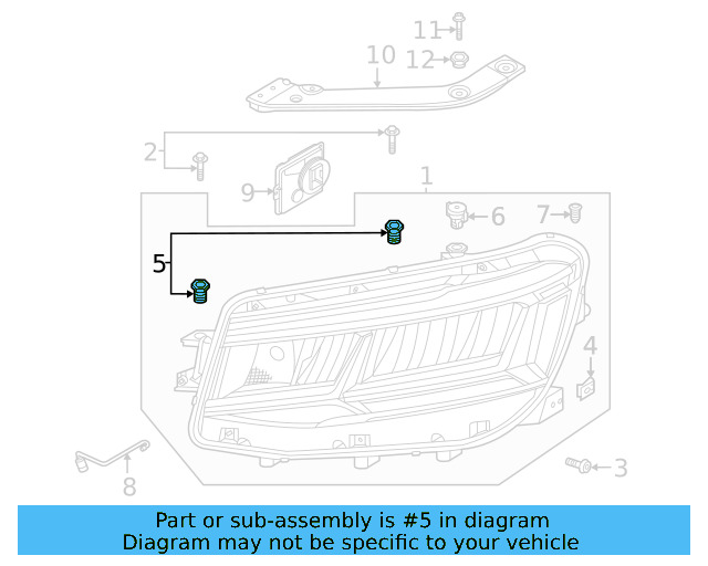 Impact Bar Bolt N-909-936-03 - View 147