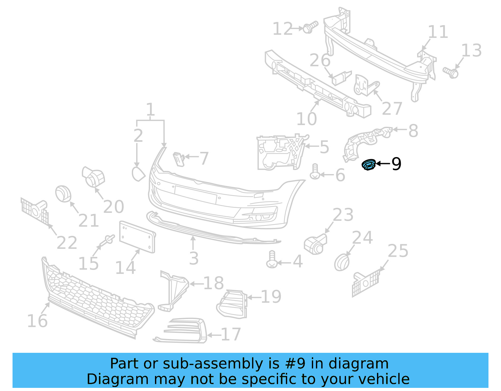 Guide Nut WHT-007-644 - View 11