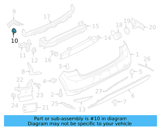 Guide Nut WHT-007-644 - View 10