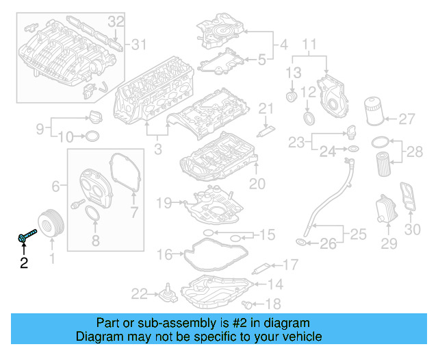 Vibration Damper Bolt WHT-009-475 - View 66