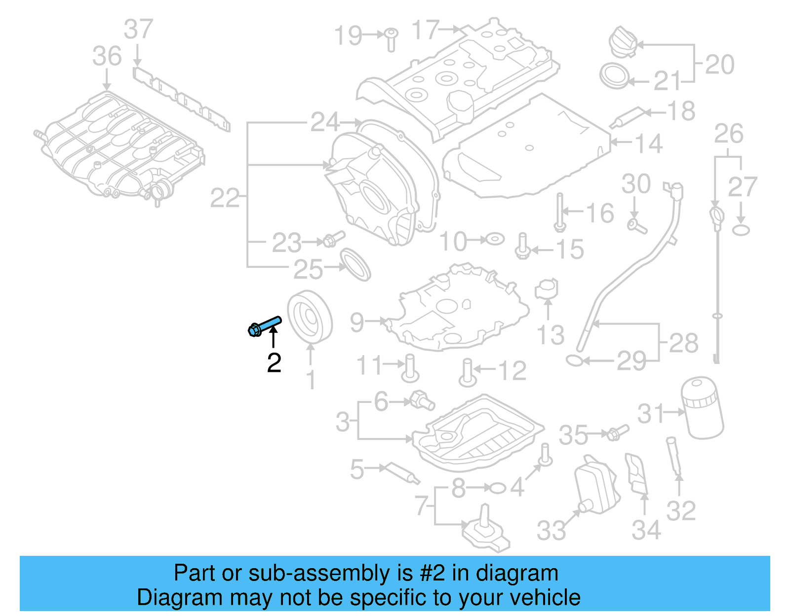 Vibration Damper Bolt WHT-009-475 - View 68