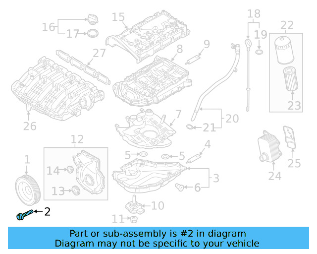 Vibration Damper Bolt WHT-009-475 - View 59