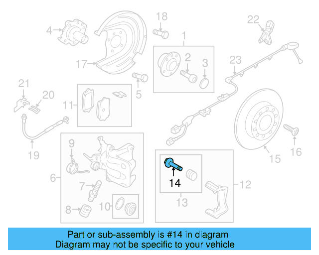Disc Brake Caliper Pin Bolt WHT-010-085 - View 4