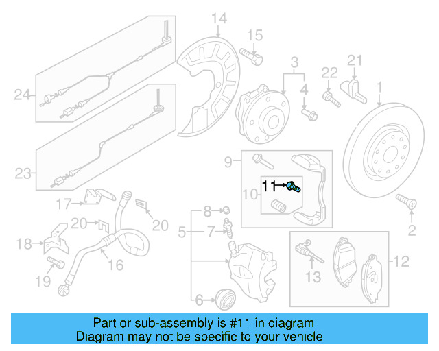 Disc Brake Caliper Pin Bolt WHT-010-085 - View 6