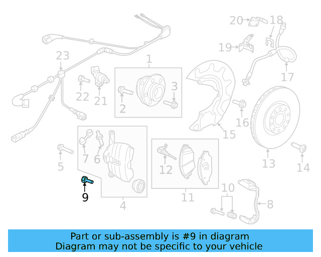 Disc Brake Caliper Pin Bolt WHT-010-085 - View 7