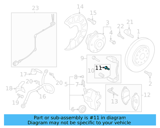 Disc Brake Caliper Pin Bolt WHT-010-085 - View 9