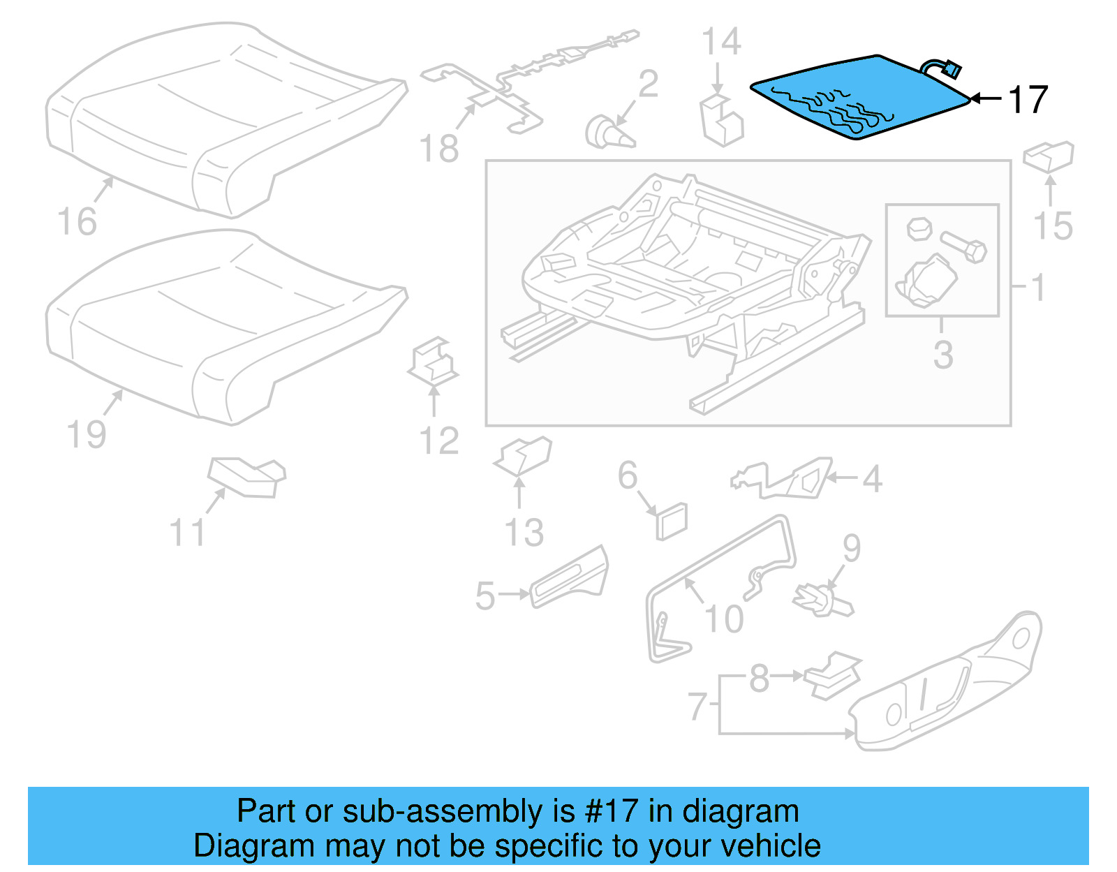 Seat Cushion Heater 5GM-963-555-E - View 14