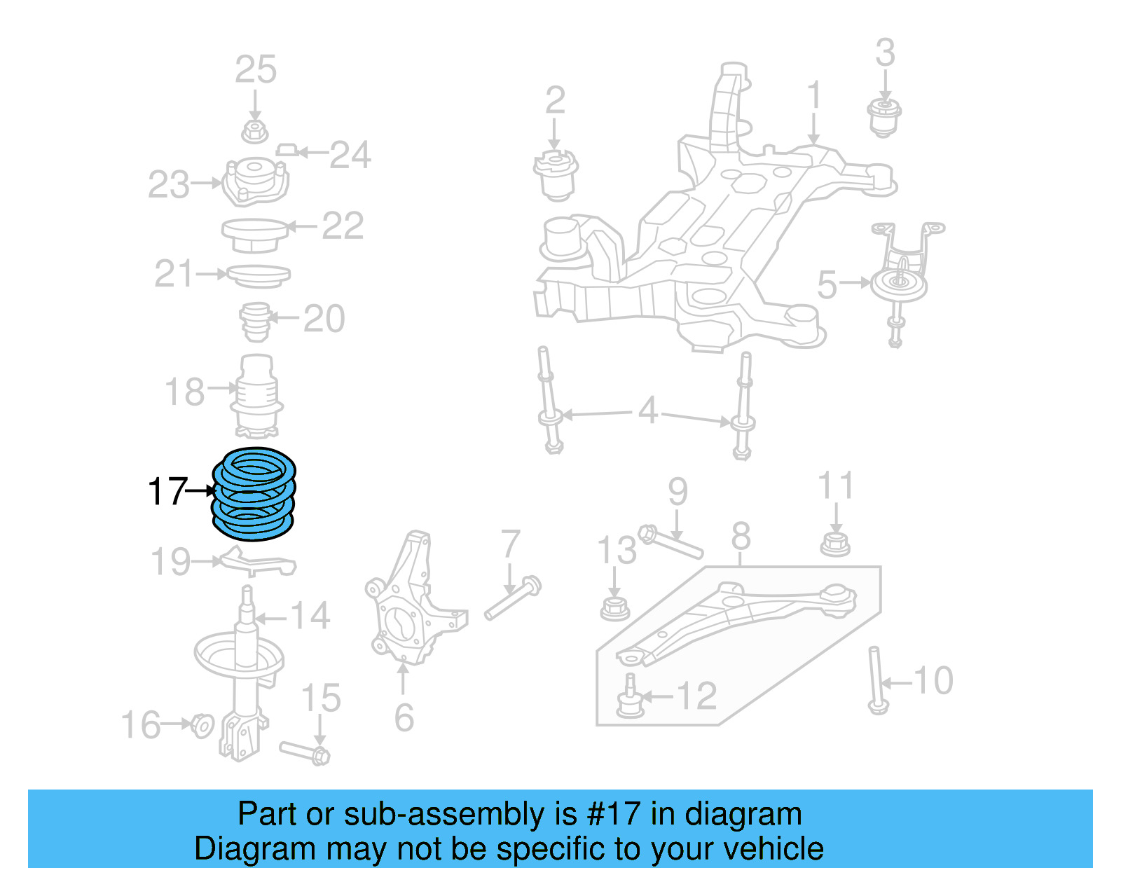 Coil Spring 7B0-411-105-K - View 4