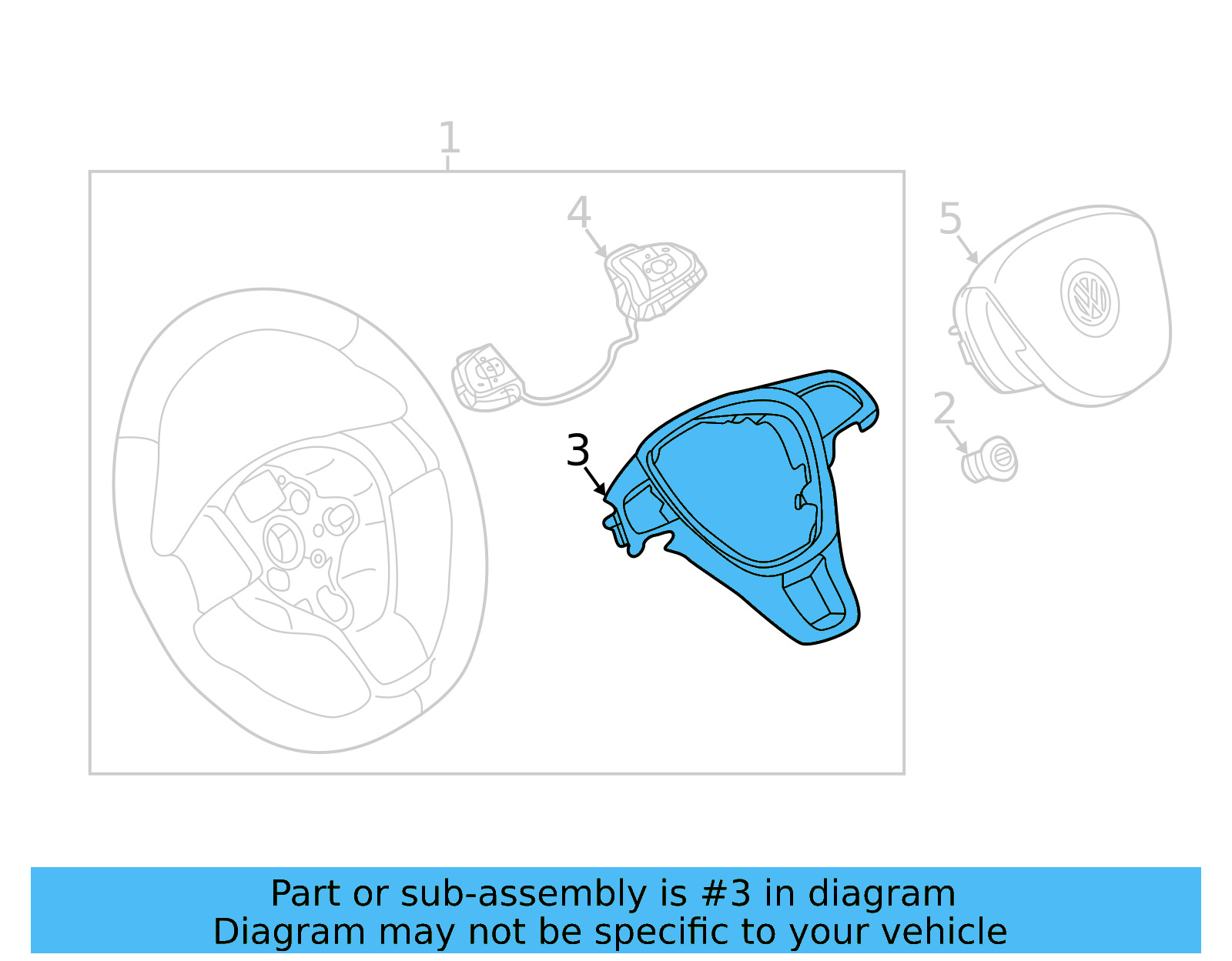 Trim Cover 5GM-419-685-C-CZH - View 5
